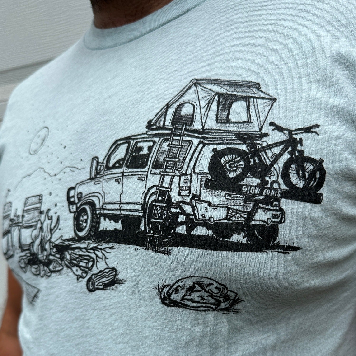 Family Van Aka FamVan is a design created from an original pencil drawing of Arlo’s van during a camp trip one spring at Fort Flagler State Park