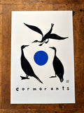 Cormorants Art Print