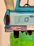 Old Ford Truck Art Print