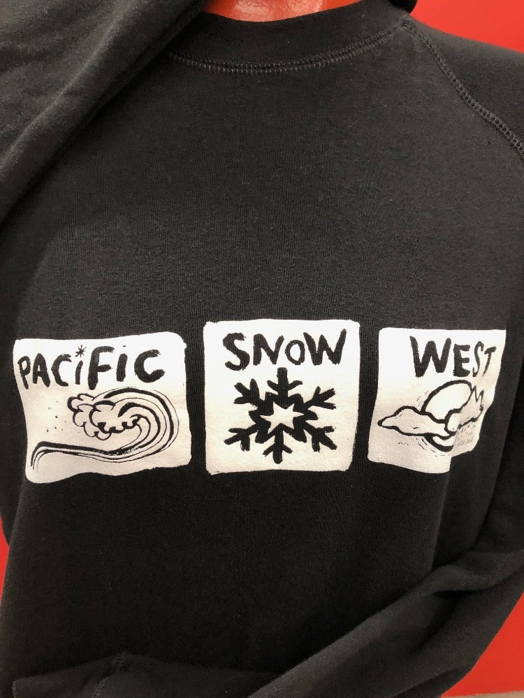 Pacific Snow West Crewneck Fleece