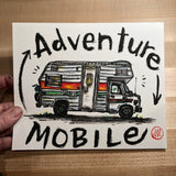Original Drawing, Adventure Mobile