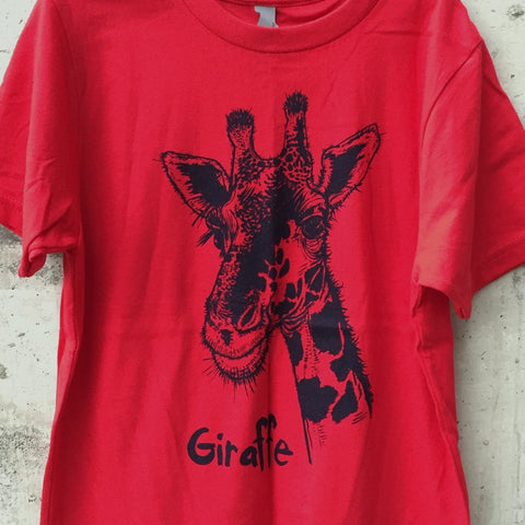 Kids Giraffe T Shirt