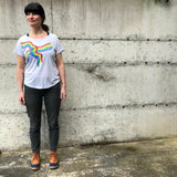 Women's Rainboweave Relaxed Fit T Shirt