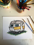 Sprite Camper Art Print